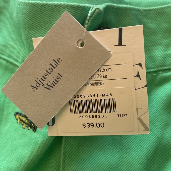 Janie and Jack new w/tags green with embroidered fish short size 10 - Picture 6 of 6